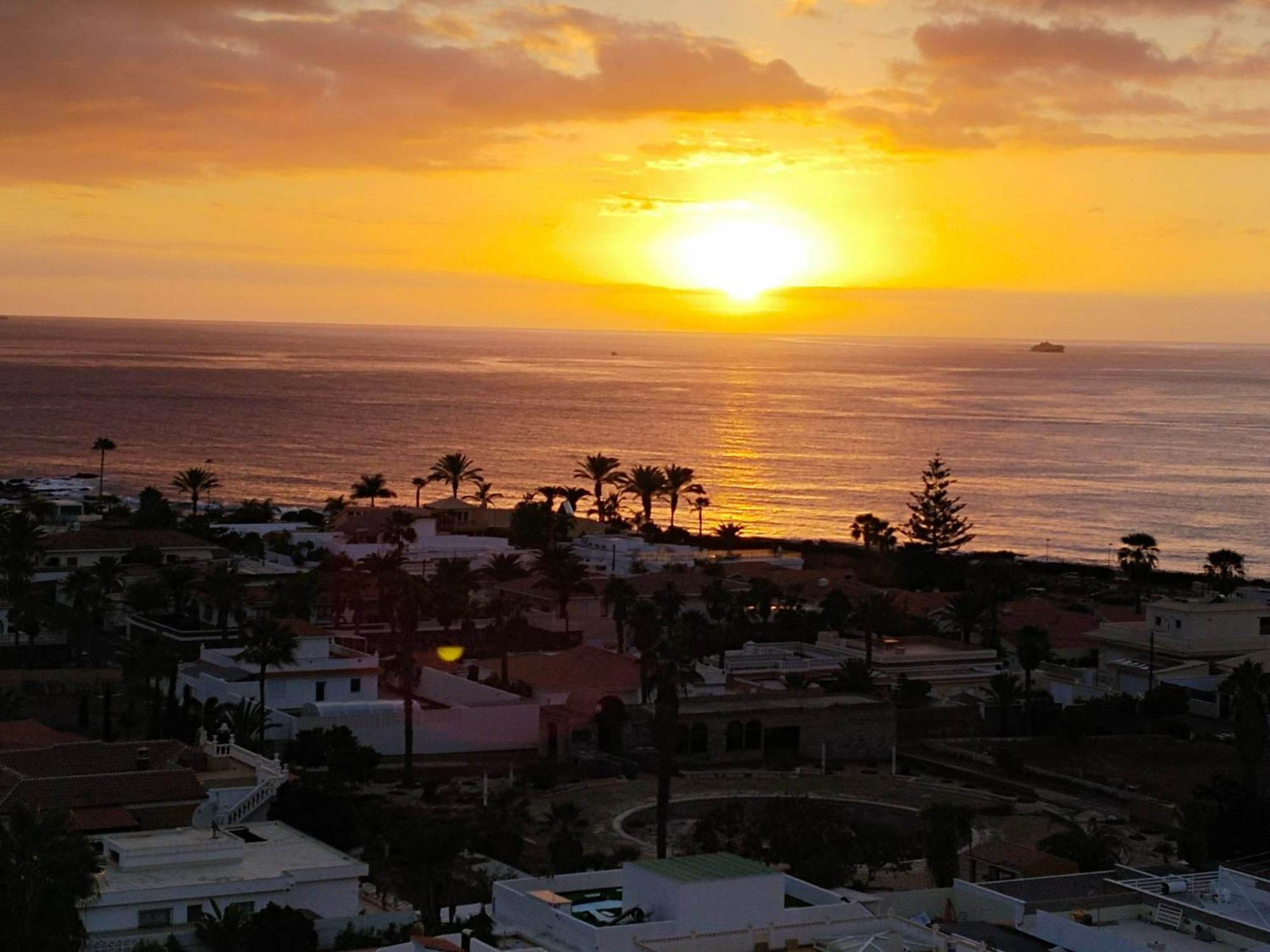 Palm-Mar Appartement Celeste 250M De L'Ocean Vue Mer Panoramique Exteriör bild