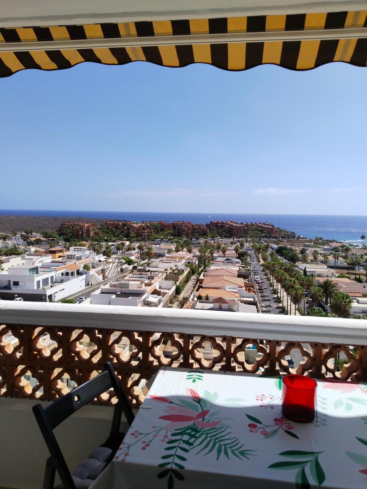Palm-Mar Appartement Celeste 250M De L'Ocean Vue Mer Panoramique Exteriör bild